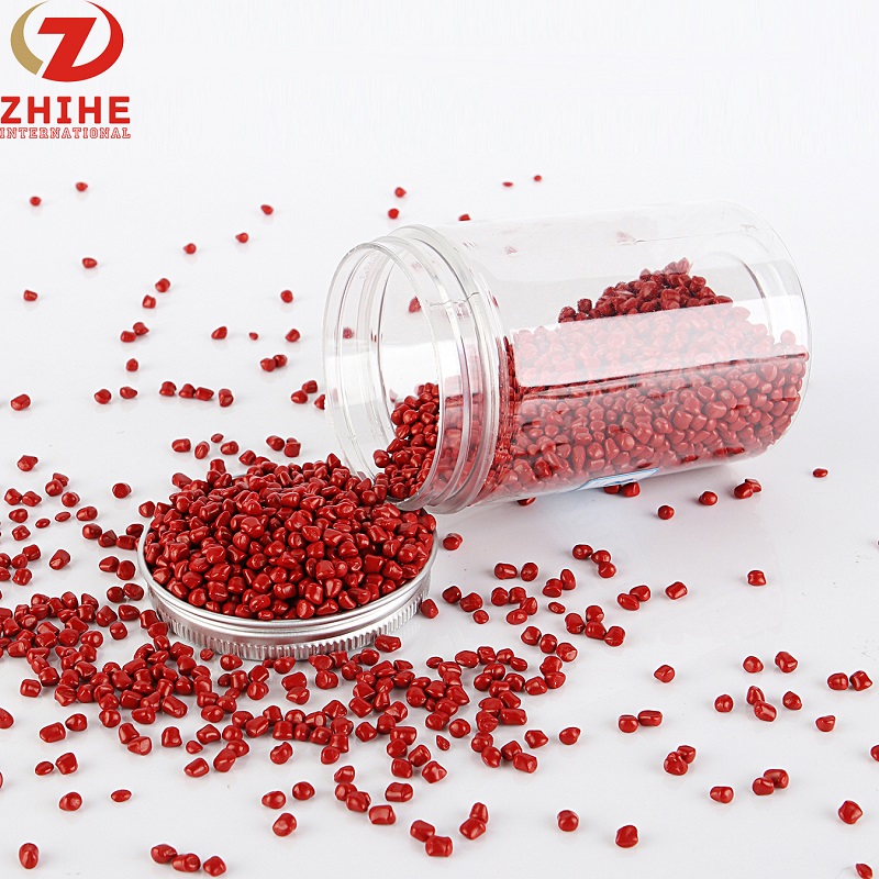 Råmaterial av god kvalitet rödfärgad plast Masterbatch