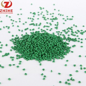PP grön masterbatch för plastprodukter